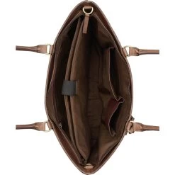 Burkely Cool Colbie Wide Tote 15,6" Brown -Mode Bagagewinkel image 8553