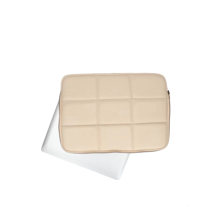 DIMAGINI Ava Padded Laptop Sleeve 15-16" Off White 10 DIMAGINI Ava Padded Laptop Sleeve 15-16" Off White - Afbeelding 8