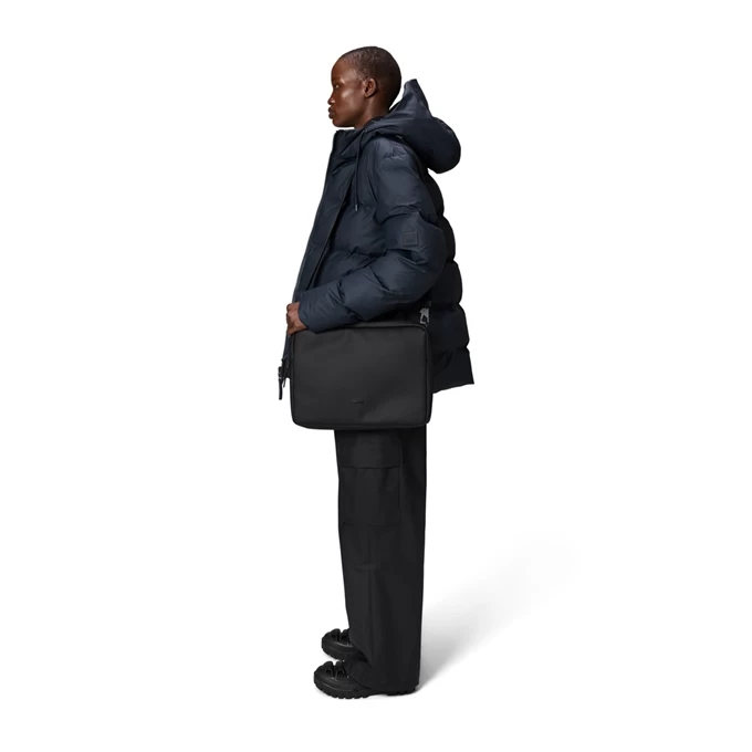 Rains Laptop Bag 13"/14" W3 Black 5 Rains Laptop Bag 13"/14" W3 Black - Afbeelding 3