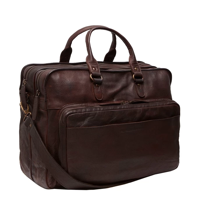 The Chesterfield Brand Rimini Laptoptas Bruin 3 The Chesterfield Brand Rimini Laptoptas Bruin
