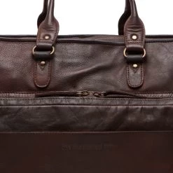The Chesterfield Brand Rimini Laptoptas Bruin 12 The Chesterfield Brand Rimini Laptoptas Bruin -Mode Bagagewinkel image 8721