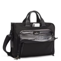 Tumi Alpha Slim Deluxe Portfolio Black -Mode Bagagewinkel image 8729