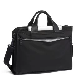 Tumi Alpha Slim Deluxe Portfolio Black -Mode Bagagewinkel image 8730