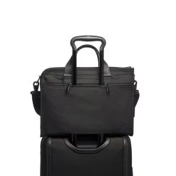 Tumi Alpha Slim Deluxe Portfolio Black -Mode Bagagewinkel image 8732