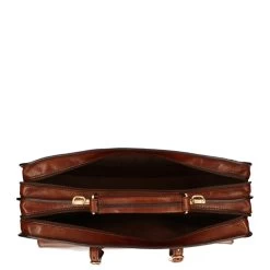 The Bridge Story Uomo Cartella Briefcase 42cm Brown -Mode Bagagewinkel image 8777