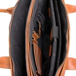 Plevier Amber Damestas 2 Vaks 15.6'' Cognac 15 Plevier Amber Damestas 2 Vaks 15.6'' Cognac -Mode Bagagewinkel image 8819