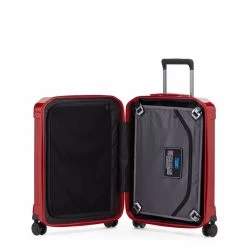 Piquadro PQ-Light Cabin Trolley 55 Red -Mode Bagagewinkel image 923